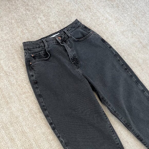 ZARA High Waisted Crop Jeans 4 - Picture 3 of 10